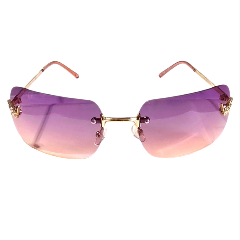 Purple Gradient Sunglasses Aeropostale